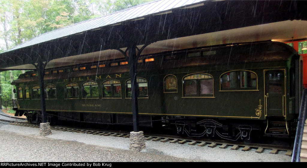 SUNBEAM restored 1888 Pullman luxury passenger car